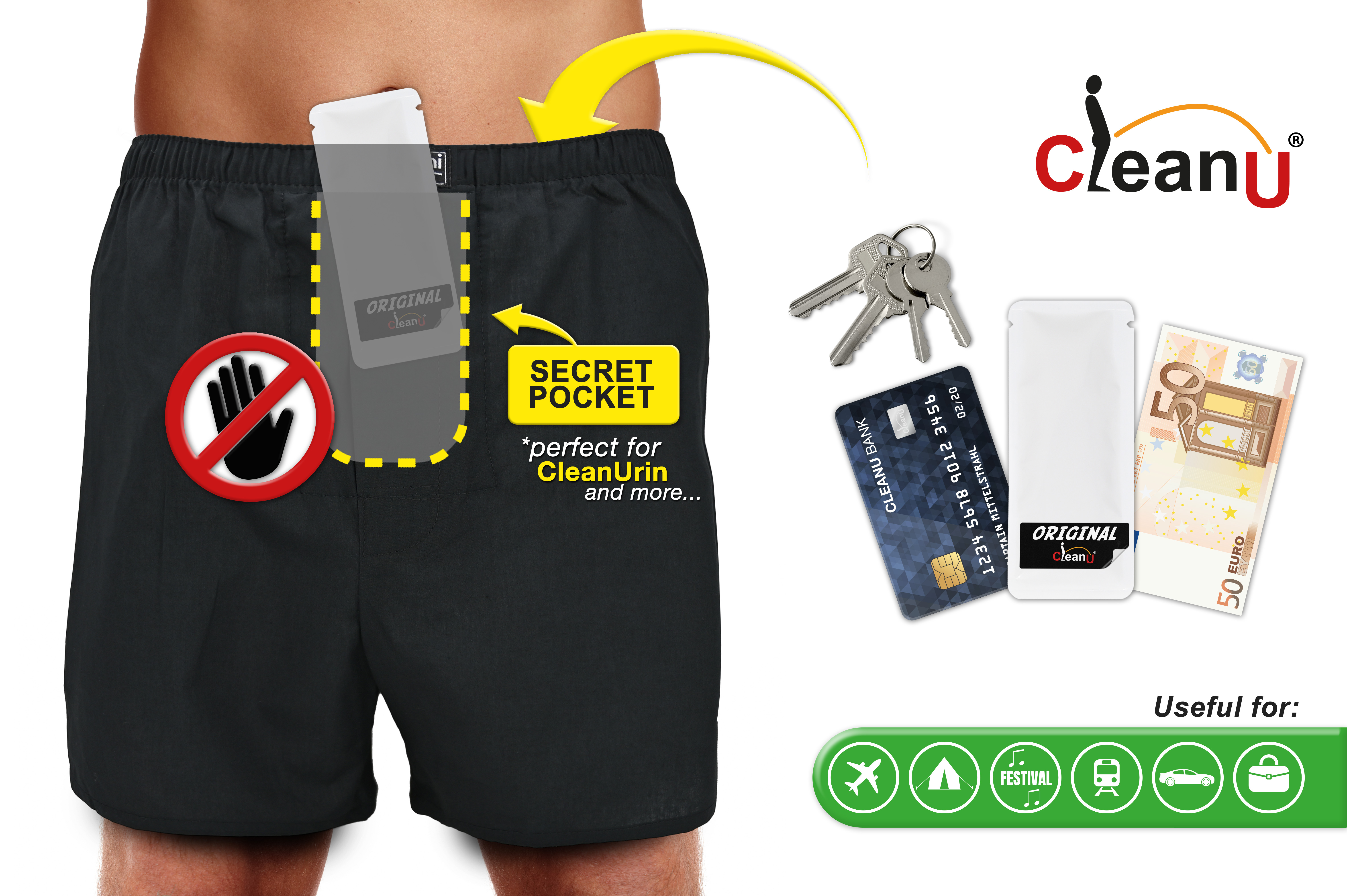 CleanU-Unterhose-Boxershorts-secret-pocket-geheimfach-Anwendung-fuer-reisen-Geld-passkopie