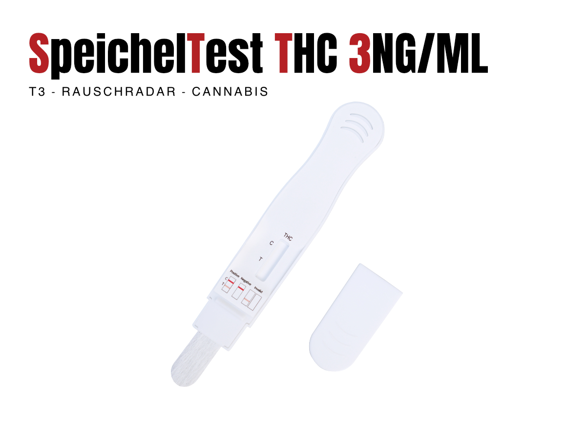 Speicheltest THC 3ng/ml - Rausch Radar T3 - Selbsttest